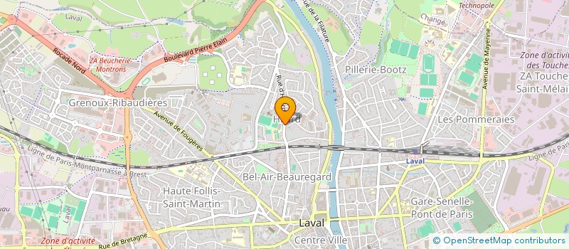 localisation de l'entreprise L'HIL AUX ENFANTS à LAVAL