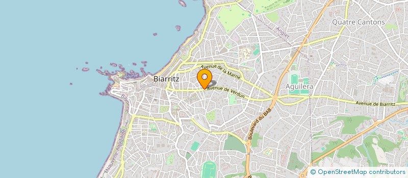 localisation de l'entreprise L'HIPPOCAMPE à BIARRITZ