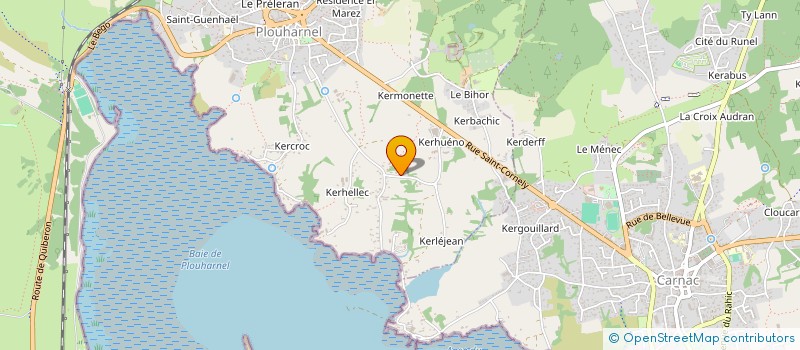 localisation de l'entreprise L HIPPOCAMPE  PLOUHARNEL