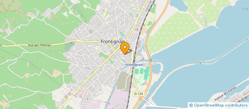 localisation de l'entreprise L'HIPPOCAMPE à FRONTIGNAN