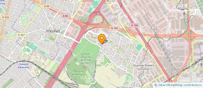 localisation de l'entreprise L'HIPPOCAMPE  FRESNES