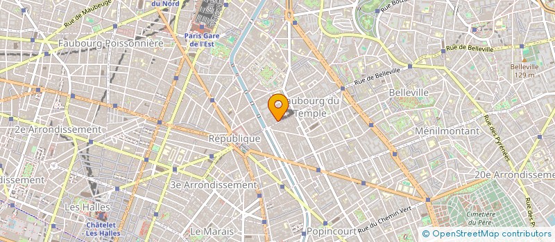 localisation de l'entreprise L'HIPPOCAMPE SA ETS SAUTEREL à PARIS 10