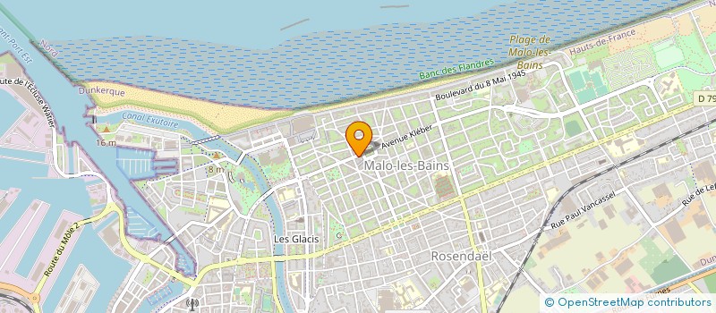 localisation de l'entreprise L HIRONDELLE à DUNKERQUE