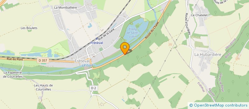 localisation de l'entreprise L'HIRONDELLE  BEAUCE LA ROMAINE