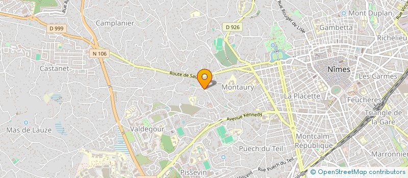 localisation de l'entreprise L'HIRONDELLE  NIMES