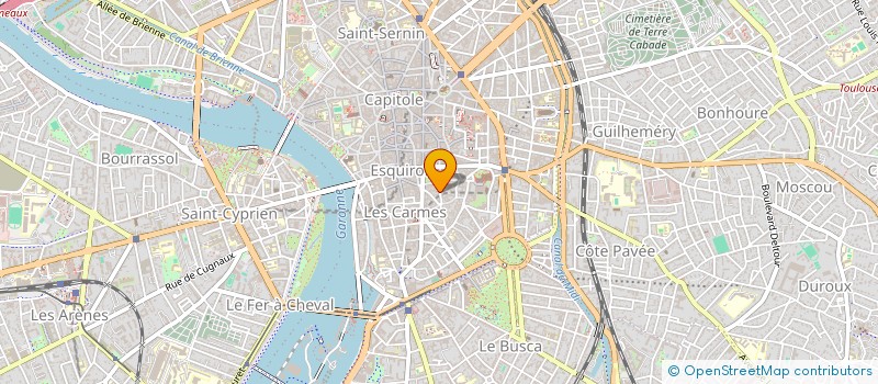 localisation de l'entreprise L'HIRONDELLE à TOULOUSE