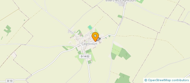 localisation de l'entreprise L'HIRONDELLE à CAGNICOURT