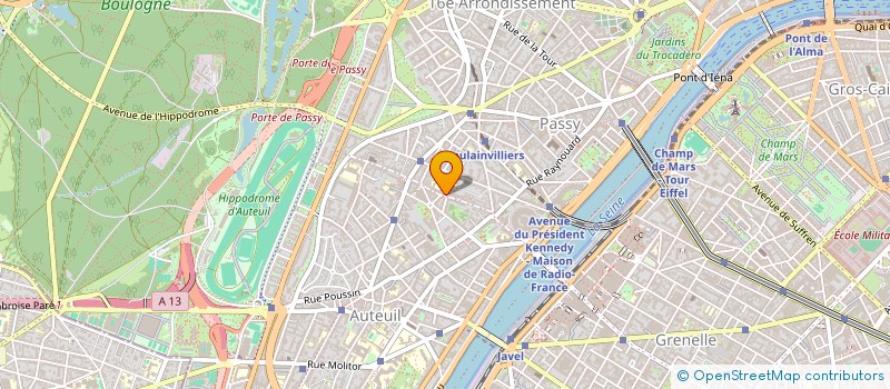 localisation de l'entreprise L'HIRONDELLE L'AUTRE AGENCE EDITORIALE  PARIS