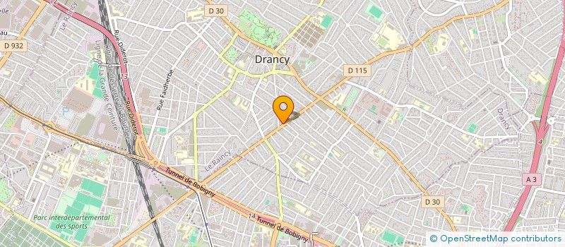 localisation de l'entreprise L'HIRONDELLE LOCAMION à DRANCY