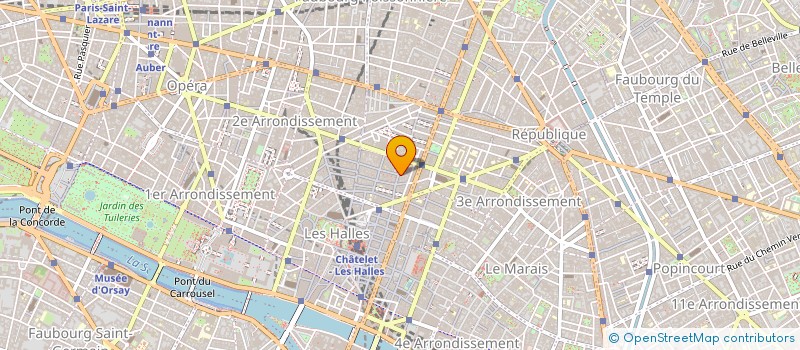 localisation de l'entreprise L'HISTOIRE D'UNE FLEUR à PARIS