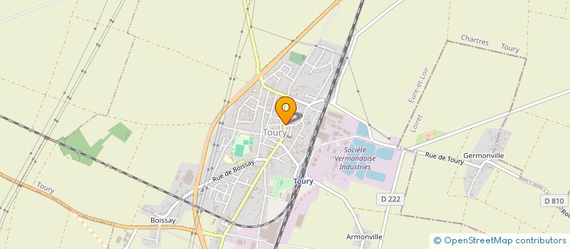 localisation de l'entreprise L'HISTOIRE D'UNE VIE SERVICE A LA PERSONNE à TOURY