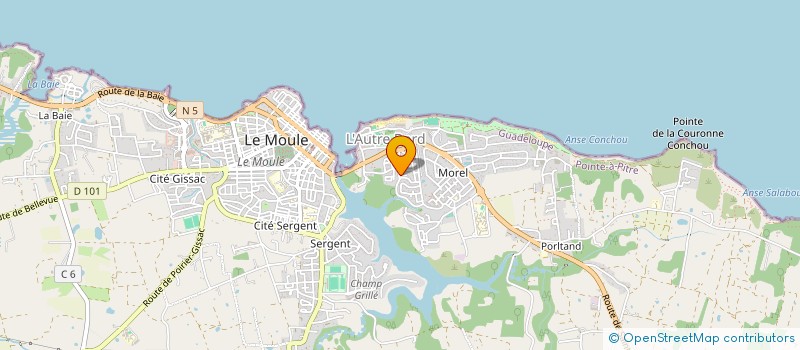 localisation de l'entreprise L'HISTOIRE DE CONDUITE  LE MOULE