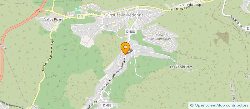 localisation de l'entreprise L'HISTOIRE DES LOULOUS  ENSUES-LA-REDONNE