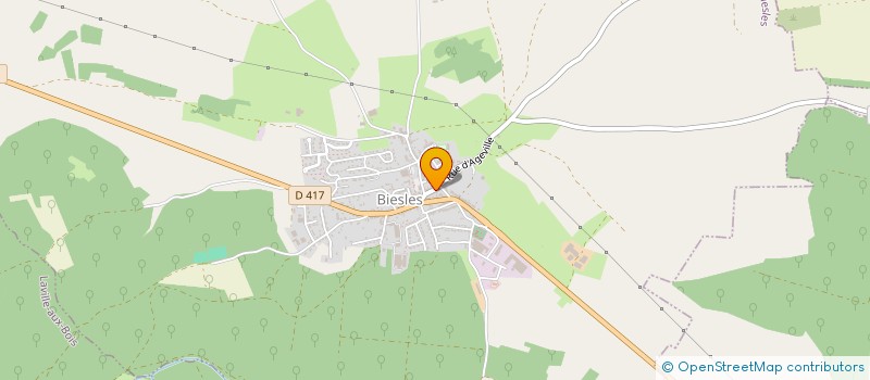 localisation de l'entreprise L'HISTRION à BIESLES