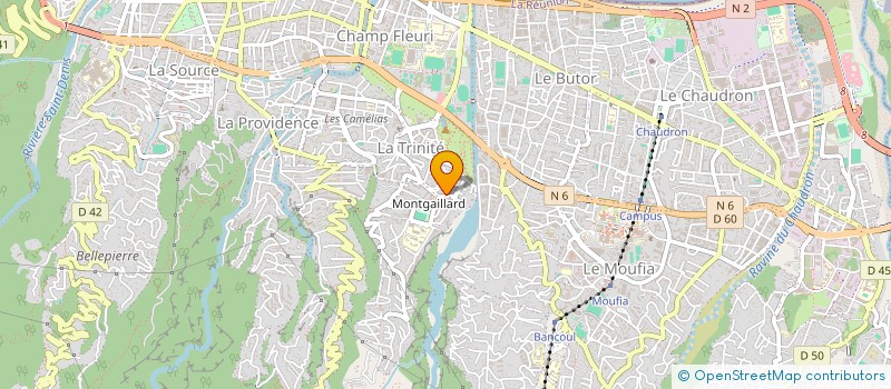localisation de l'entreprise L'HIT à SAINT-DENIS