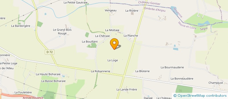 localisation de l'entreprise L HIVER BLANC à OMBREE D'ANJOU