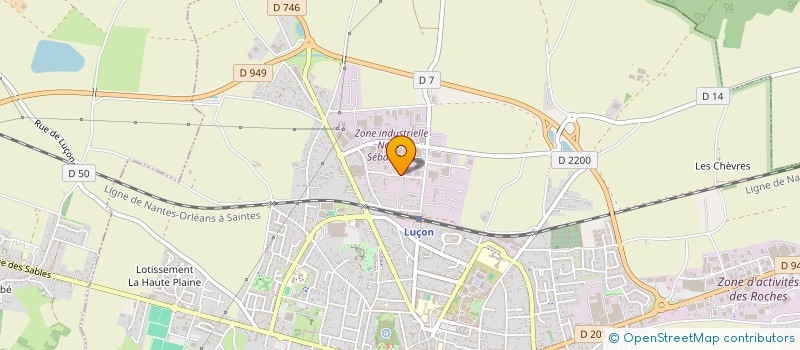 localisation de l'entreprise L' HIVERNOISE  LUCON