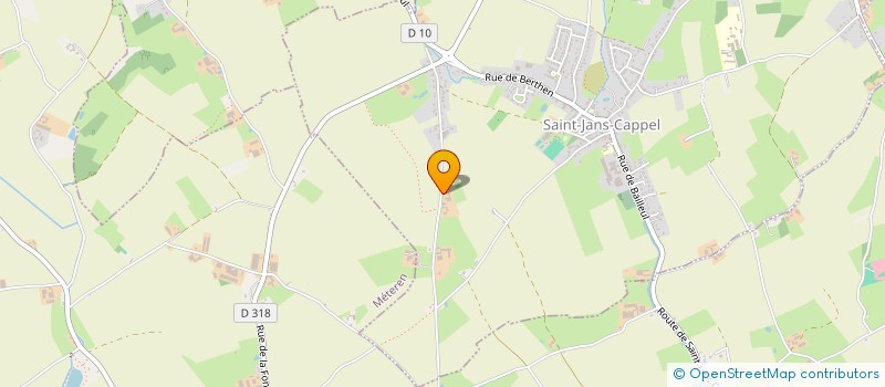 localisation de l'entreprise L'HOFSTEDE  SAINT-JANS-CAPPEL