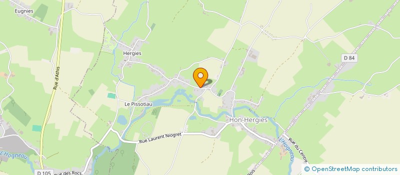localisation de l'entreprise L'HOGNEAU à HON-HERGIES