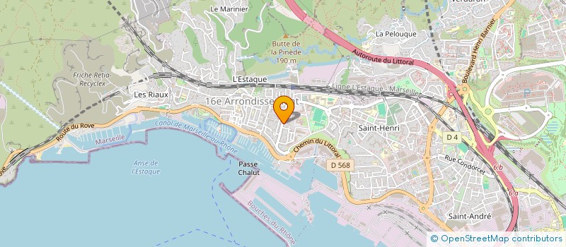 localisation de l'entreprise L HOLIGRAMME à MARSEILLE