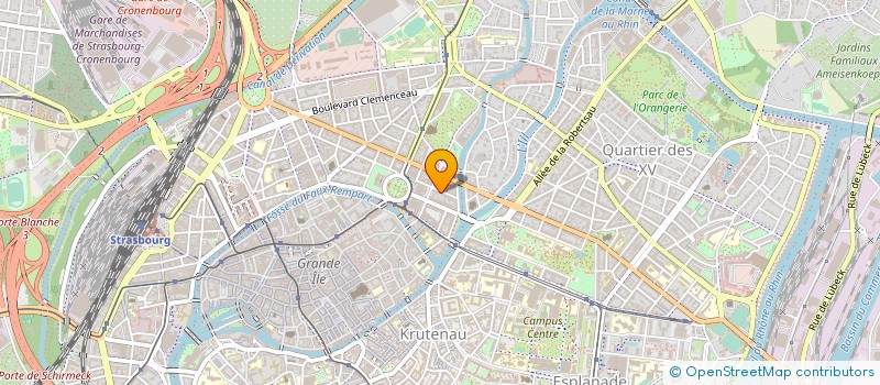 localisation de l'entreprise L'HOME DU KRONTHAL à STRASBOURG