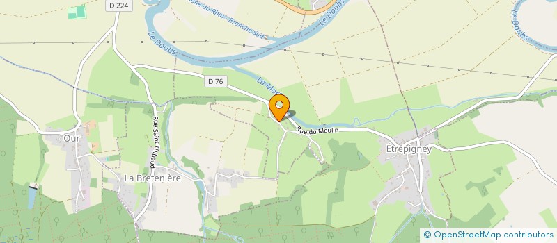 localisation de l'entreprise L'HOME'S  ETREPIGNEY