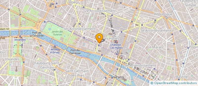 localisation de l'entreprise L'HOME SANDWICH à PARIS