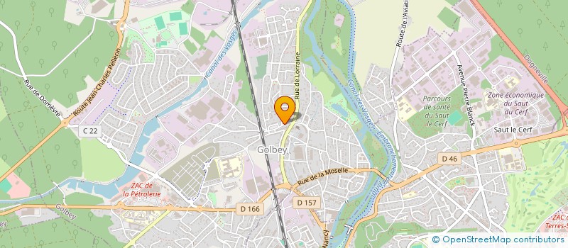 localisation de l'entreprise L'HOMEL TERRASSEMENT  GOLBEY