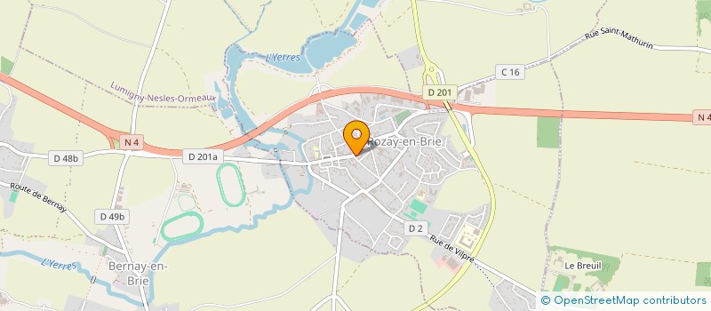 localisation de l'entreprise L'HOMME  77  ROZAY-EN-BRIE