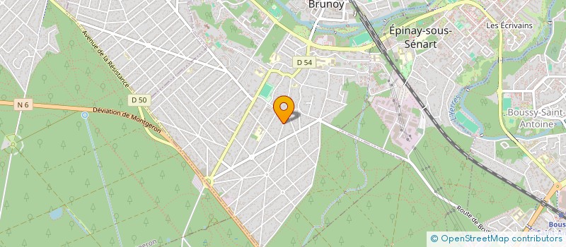 localisation de l'entreprise L'HOMME à BRUNOY
