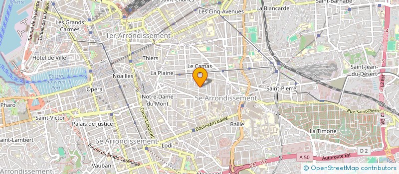 localisation de l'entreprise L'HOMME A TOUT FAIRE à MARSEILLE