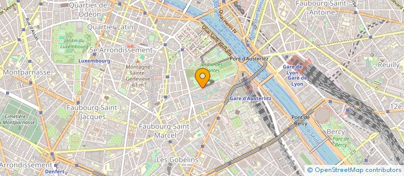 localisation de l'entreprise L HOMME ANIMAL SOC RECHERCHE INTERDISCIP  PARIS