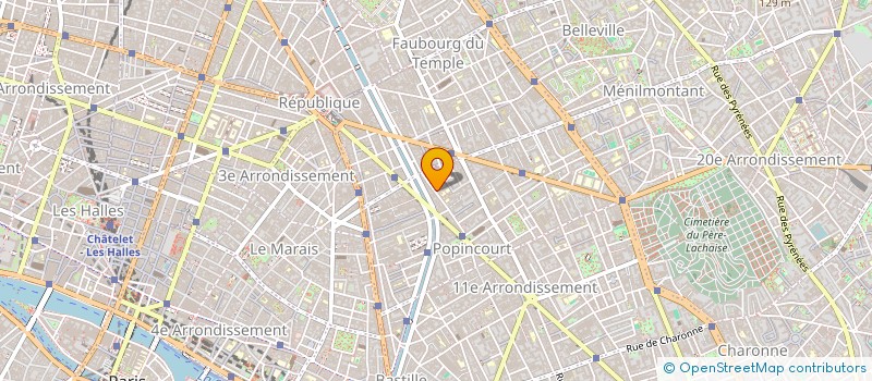 localisation de l'entreprise L'HOMME AU RICTUS  PARIS