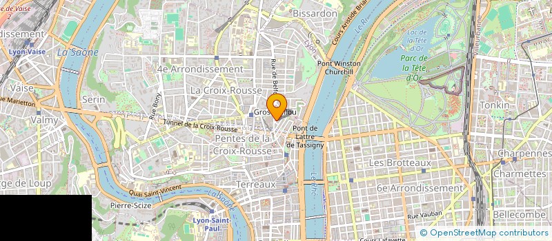 localisation de l'entreprise L'HOMME BANCAL à LYON