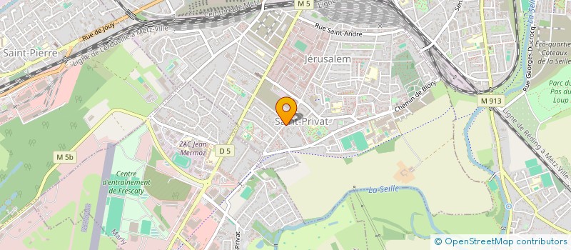 localisation de l'entreprise L'HOMME D'ABORD II  MONTIGNY-LES-METZ