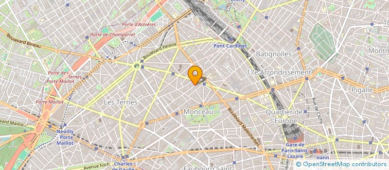 localisation de l'entreprise L'HOMME DES 3F  PARIS