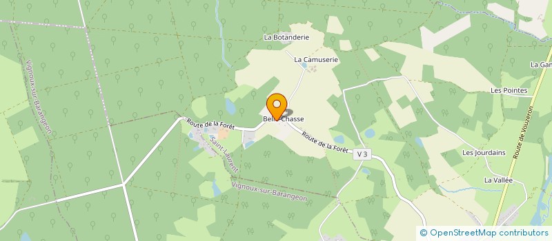 localisation de l'entreprise L'HOMME EN MARCHE  SAINT-LAURENT