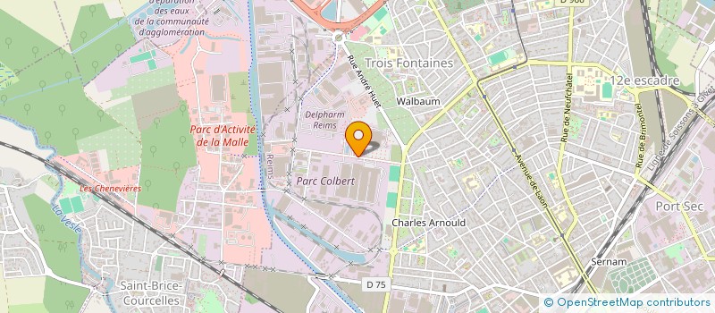 localisation de l'entreprise L'HOMME TAG  REIMS