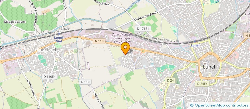localisation de l'entreprise L'HONNEUR DES HARKIS à LUNEL