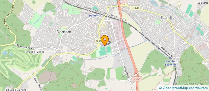 localisation de l'entreprise L'HONORE  DOMONT