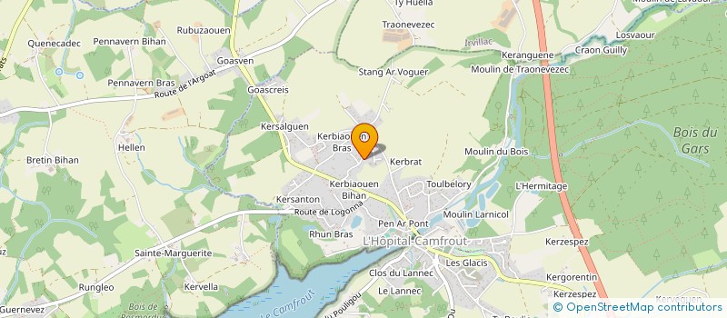 localisation de l'entreprise L'HOPI ANIMATIONS à HOPITAL-CAMFROUT