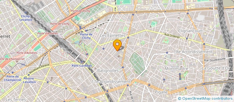 localisation de l'entreprise L'HOREB à PARIS