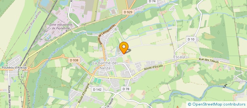 localisation de l'entreprise L'HORECA FINANCE  SAINT-LEU