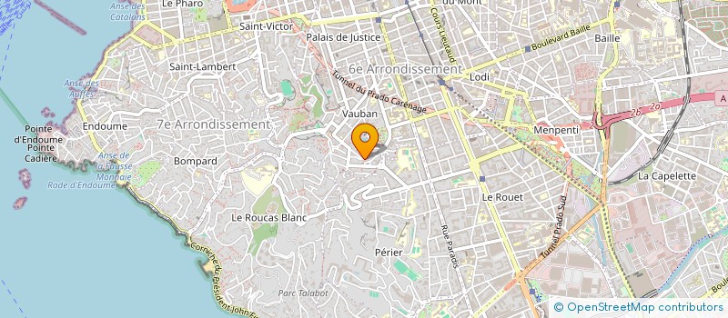localisation de l'entreprise L'HORIZON 13  MARSEILLE