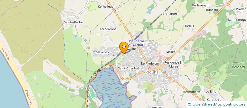 localisation de l'entreprise L'HORIZON  PLOUHARNEL