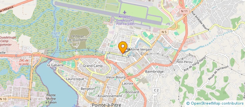 localisation de l'entreprise L HORIZON à LES ABYMES