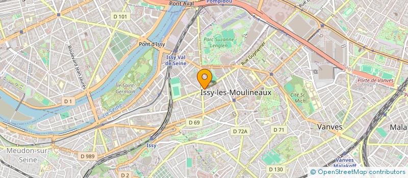 localisation de l'entreprise L'HORIZON à ISSY-LES-MOULINEAUX