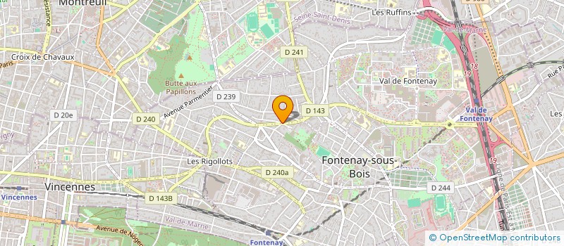 localisation de l'entreprise L HORIZON à FONTENAY-SOUS-BOIS