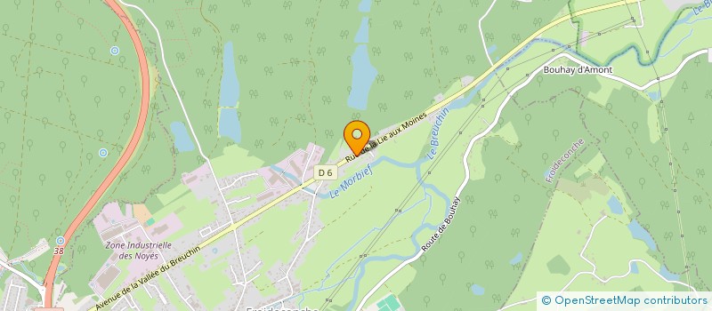 localisation de l'entreprise L'HORIZON  FROIDECONCHE