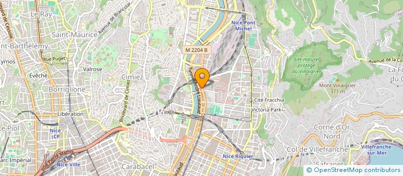 localisation de l'entreprise L'HORIZON à NICE